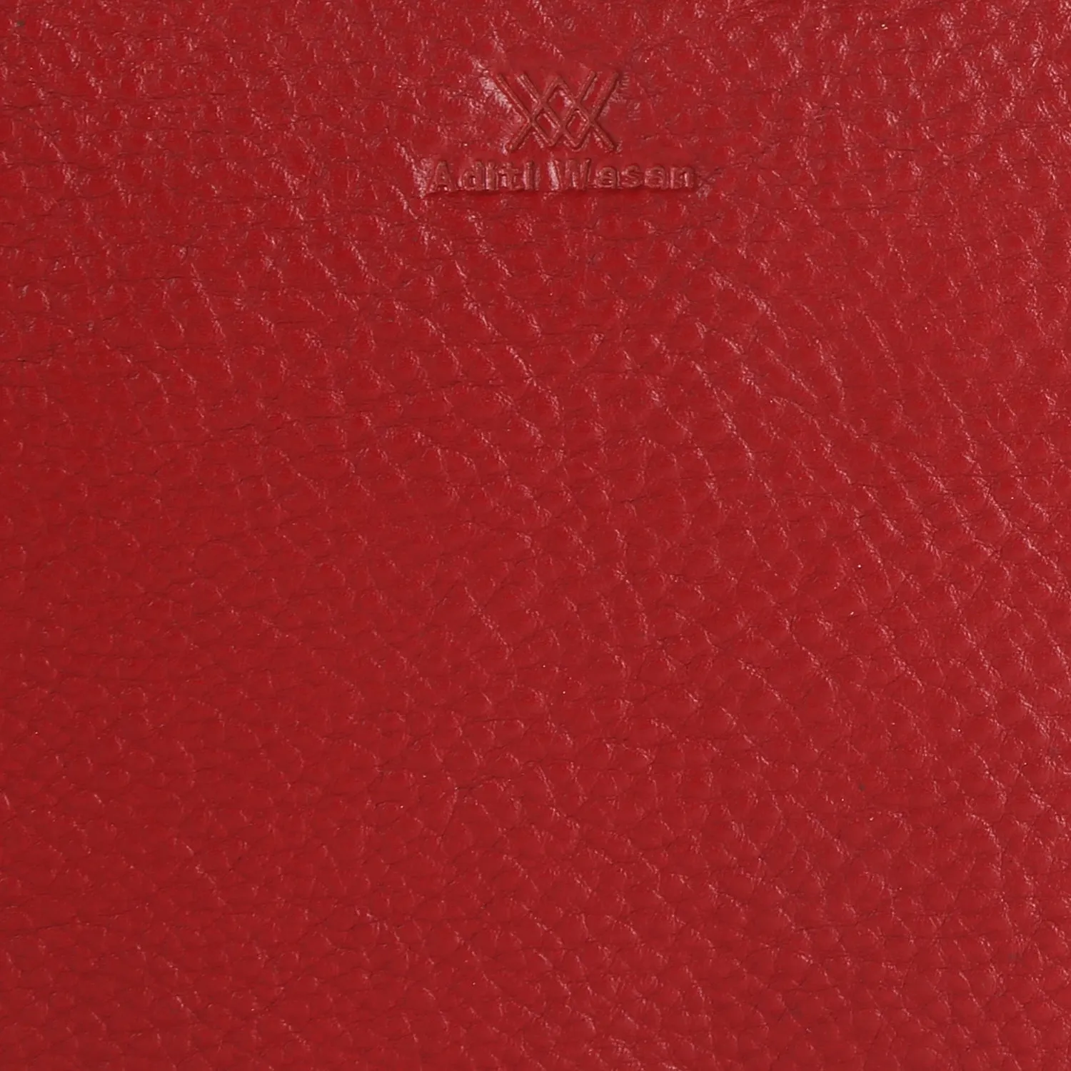 Aditi Wasan Women Casual Maroon Genuine Leather Wallet