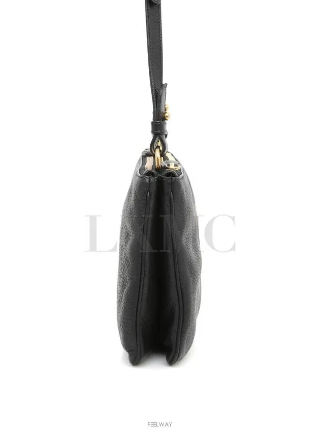 Bandolier Grace Calf Double Zipper Cross Bag 1BH046