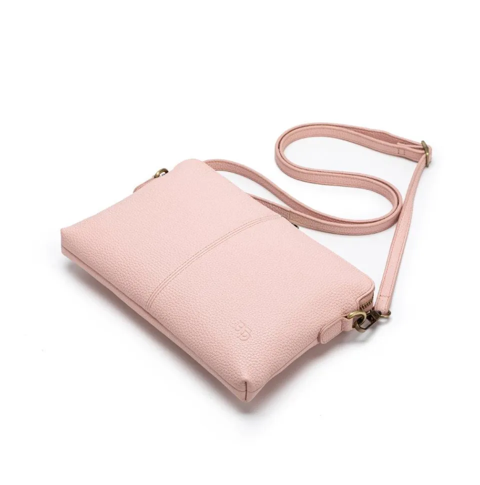 Black Caviar Designs Kiara Crossbody Clutch - Pink