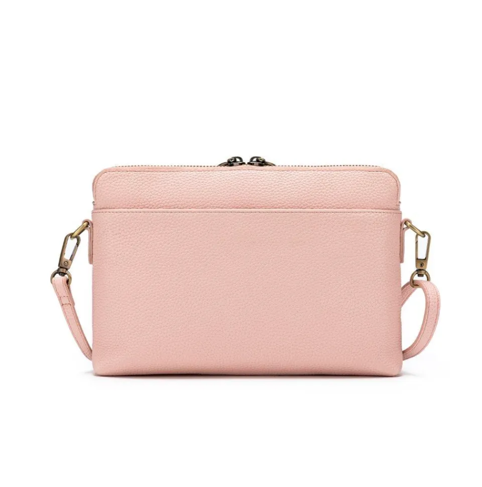 Black Caviar Designs Kiara Crossbody Clutch - Pink