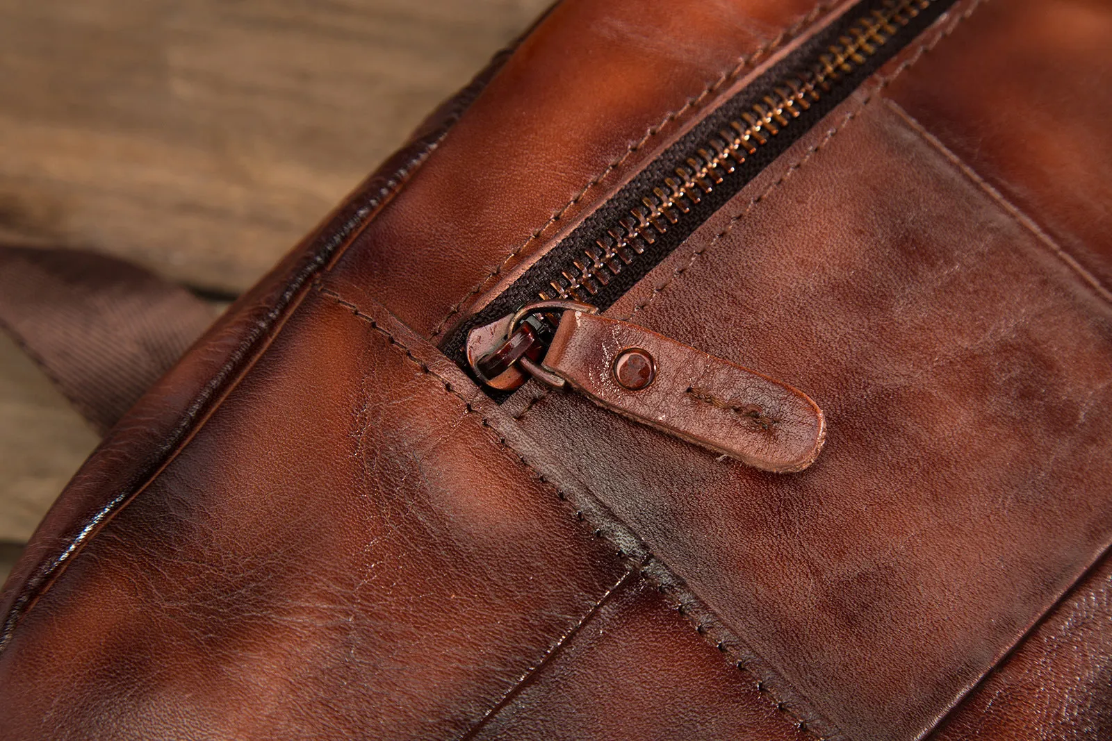 Blue Leather Sling Backpack Crossbody Sling Backpack Best Cross Body Sling Bag Mens Leather Sling Bags