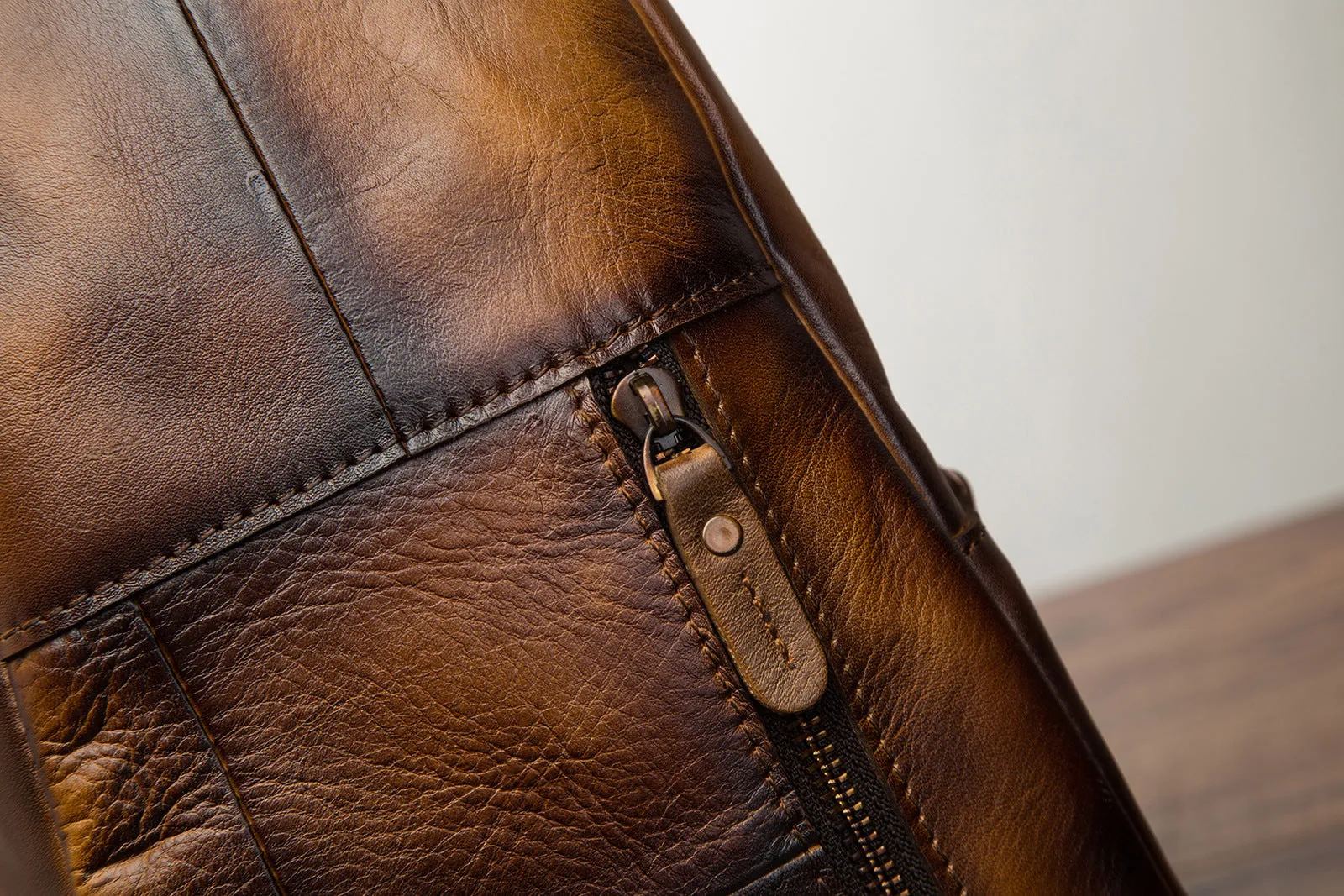 Blue Leather Sling Backpack Crossbody Sling Backpack Best Cross Body Sling Bag Mens Leather Sling Bags
