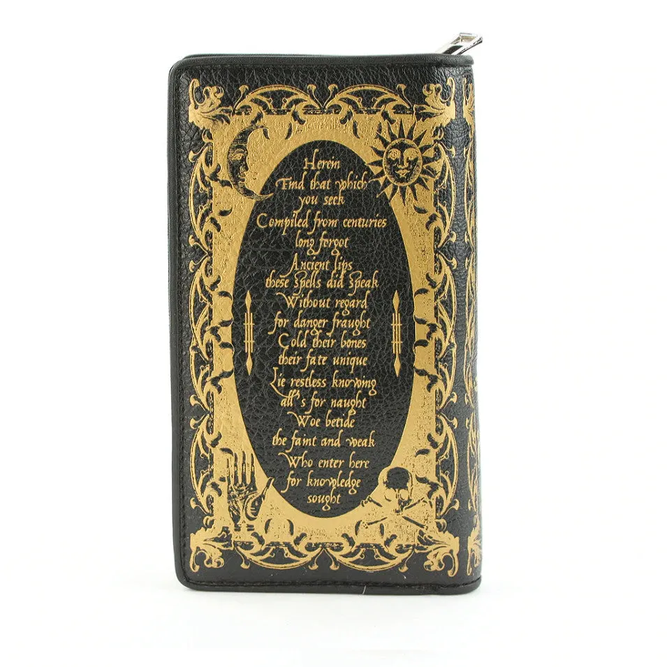Book Of Spells Wallet In Vinyl