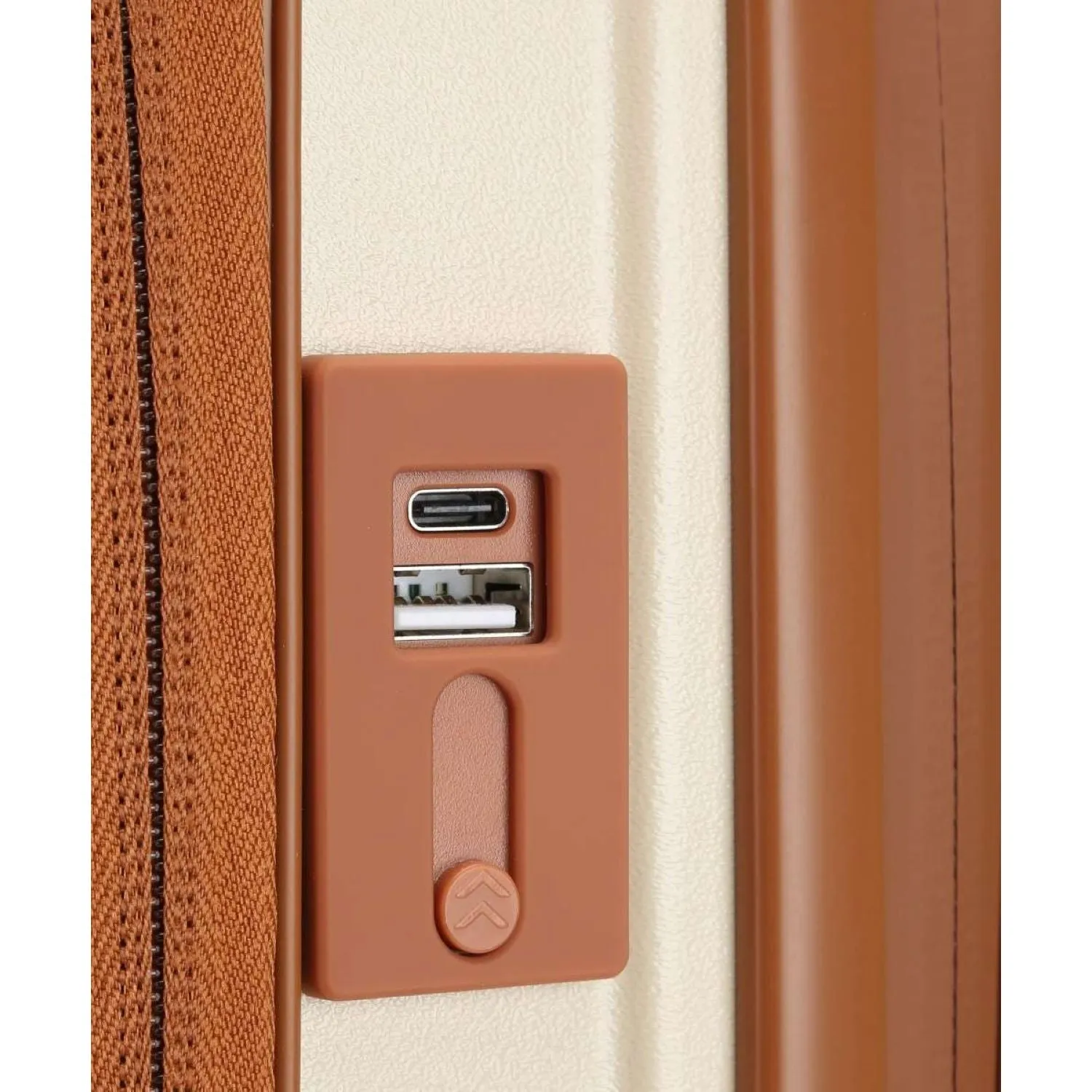 BRIC'S Bellagio V2 21" Carry On Luggage With Front Access Opening Spinner   Pocket with USB