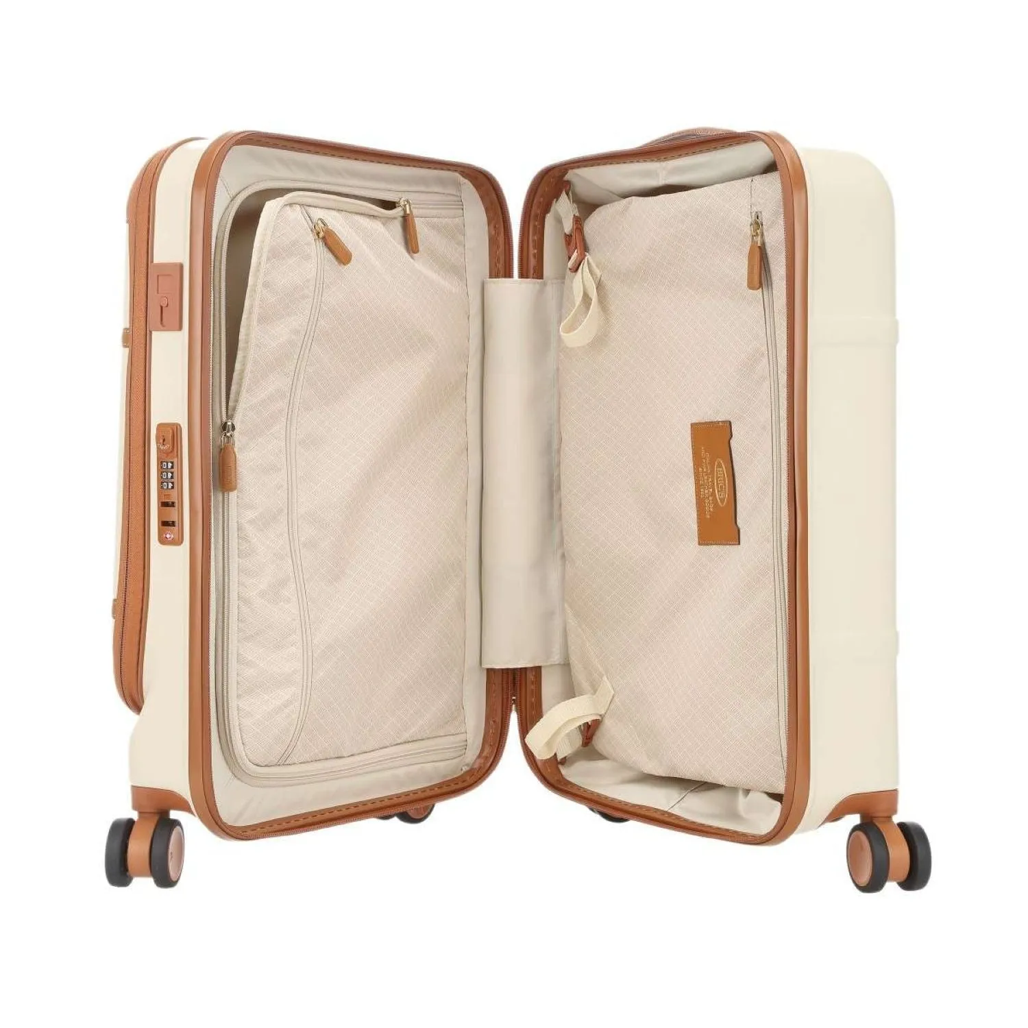 BRIC'S Bellagio V2 21" Carry On Luggage With Front Access Opening Spinner   Pocket with USB