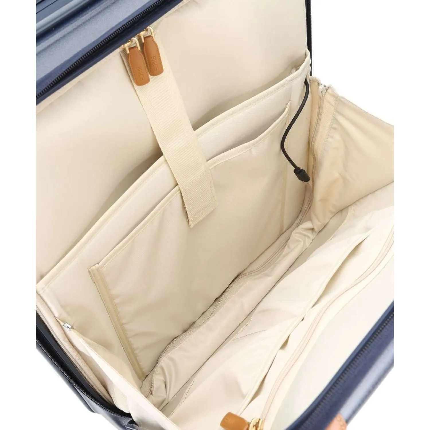 BRIC'S Bellagio V2 21" Carry On Luggage With Front Access Opening Spinner   Pocket with USB
