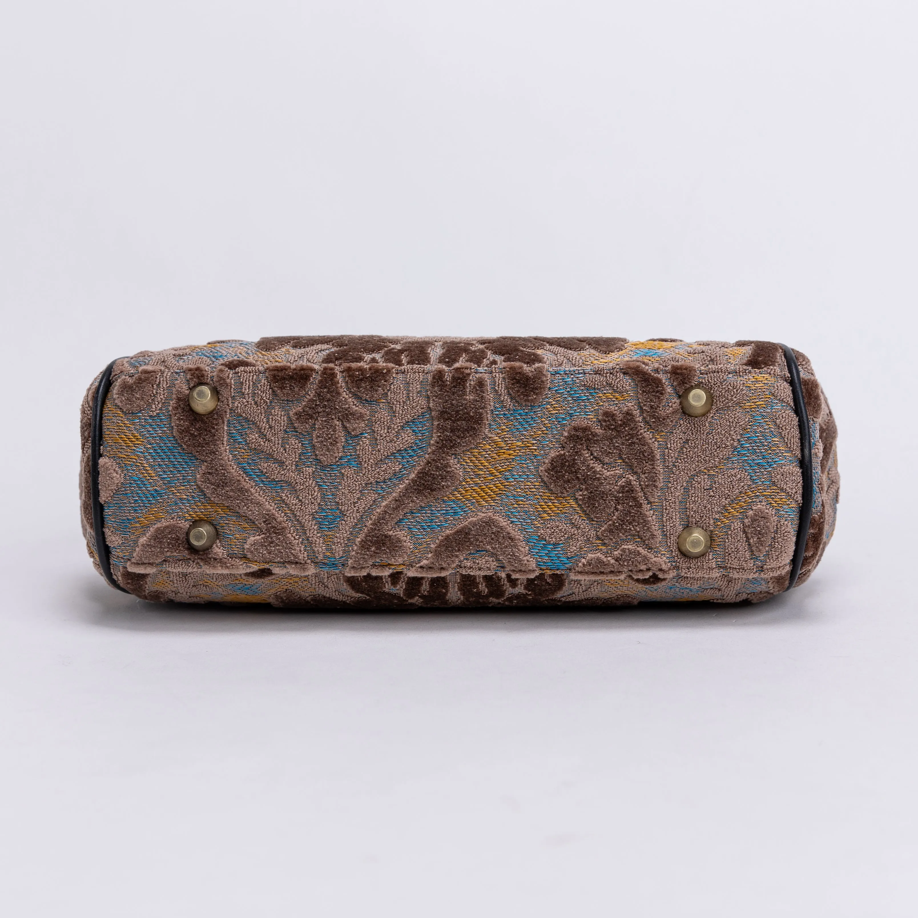 Burnout Velvet Camel Alma Satchel