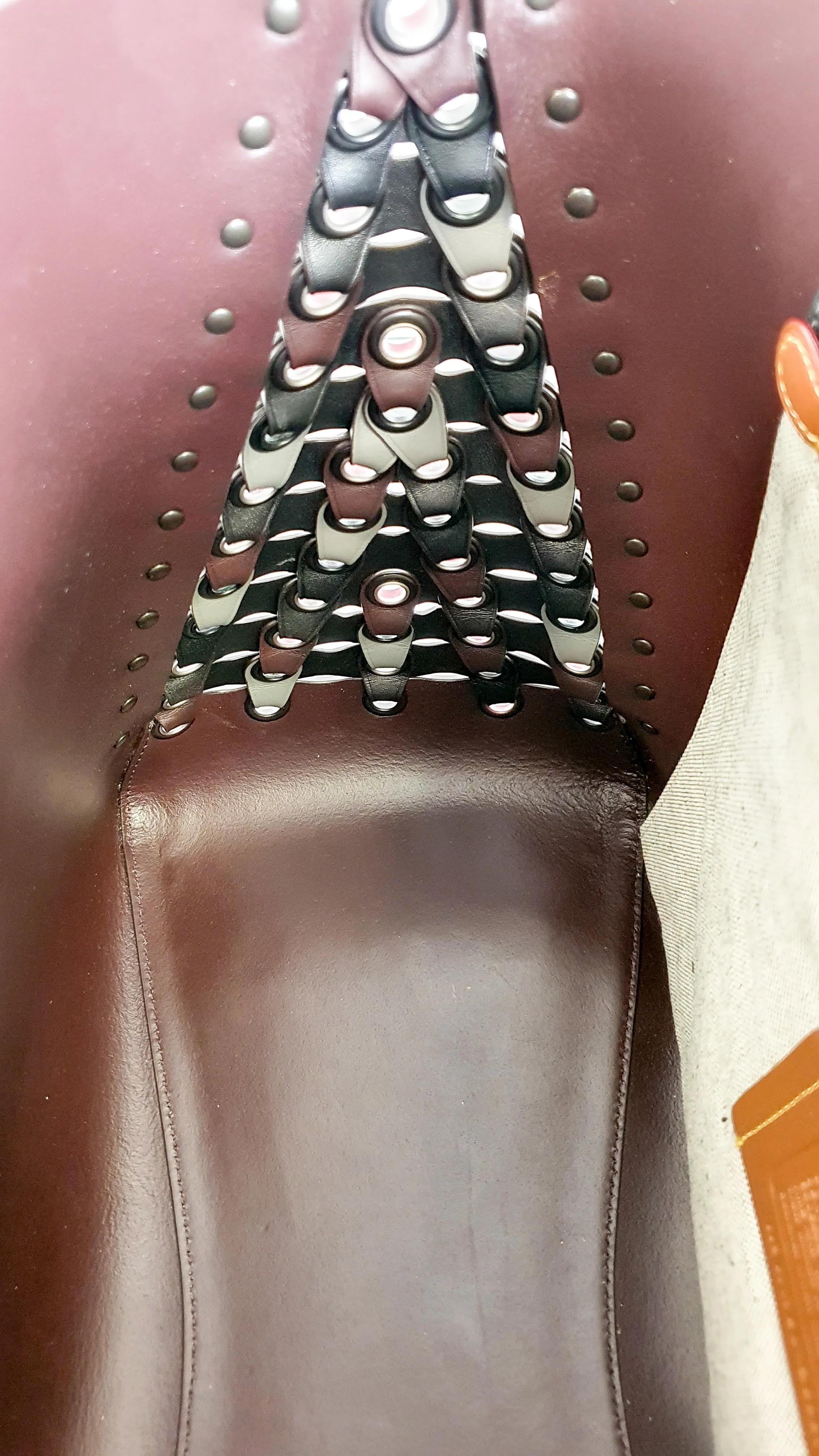 Coach 1941 Rogue Tote Bag With Links in Graphite Metallic Grey Smooth Leather Handbag Shoulder Bag - Coach 26887
