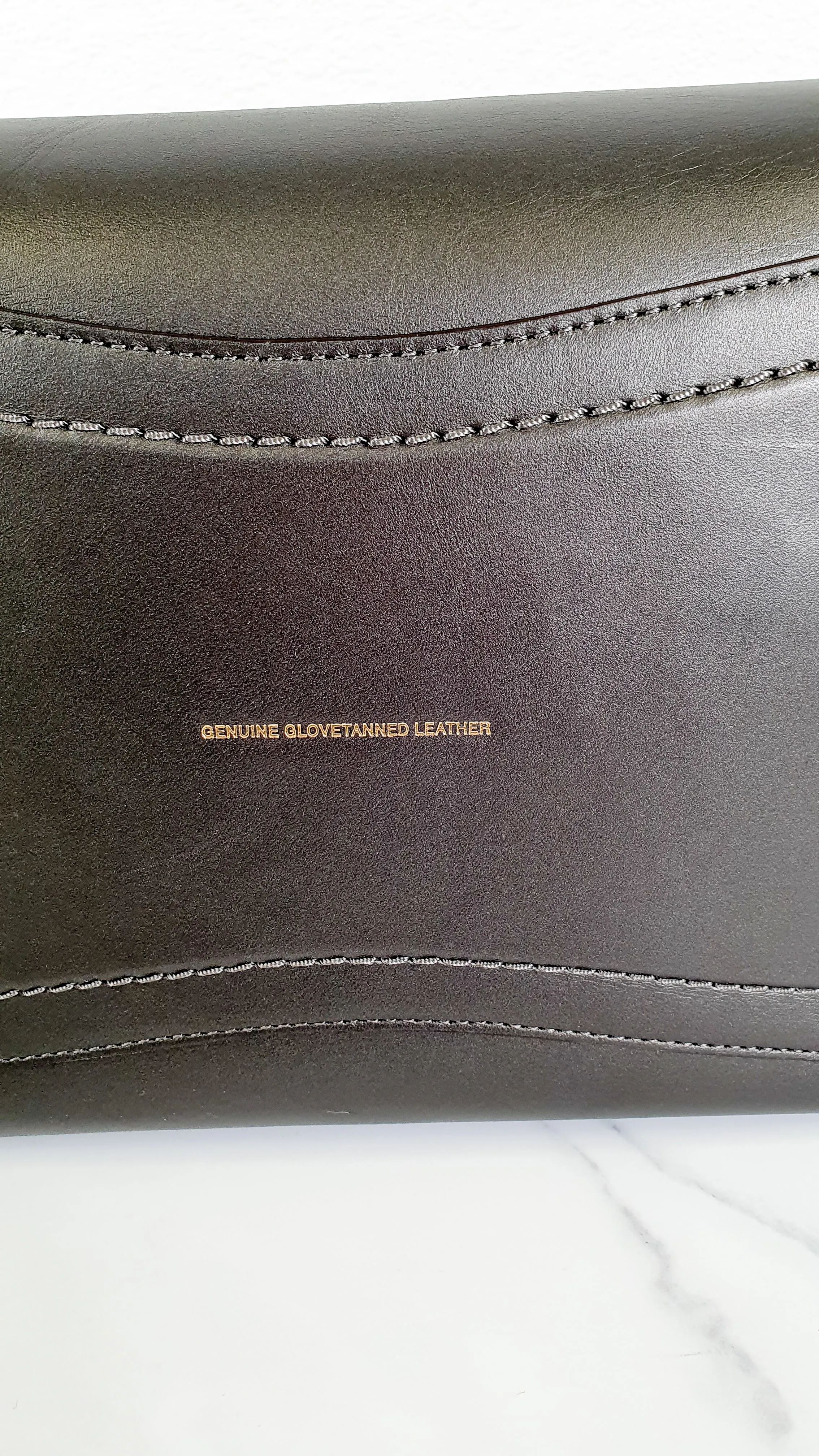 Coach 1941 Rogue Tote Bag With Links in Graphite Metallic Grey Smooth Leather Handbag Shoulder Bag - Coach 26887
