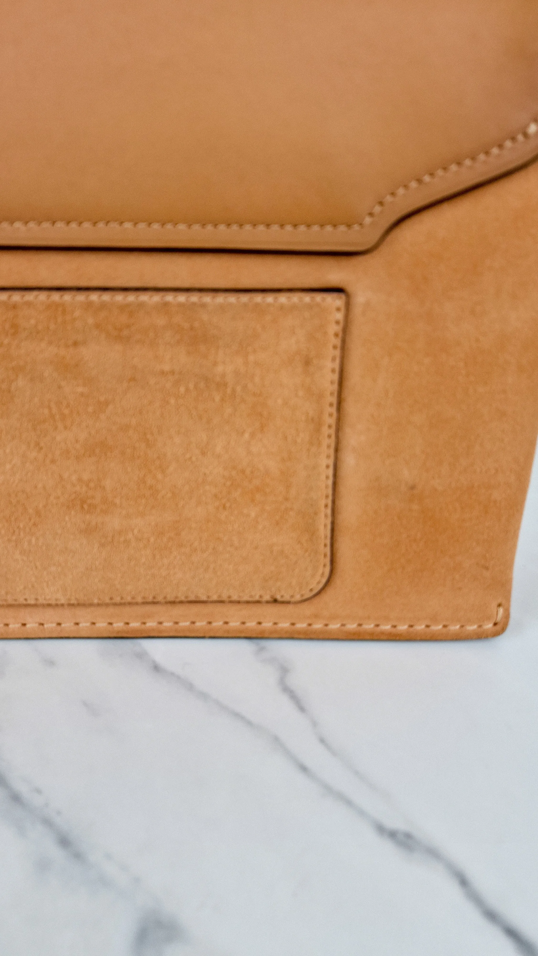 Coach 1941 Swagger Crossbody in Apricot Sand Orange Suede & Smooth Leather - Clutch Shoulder Bag- Coach 25833