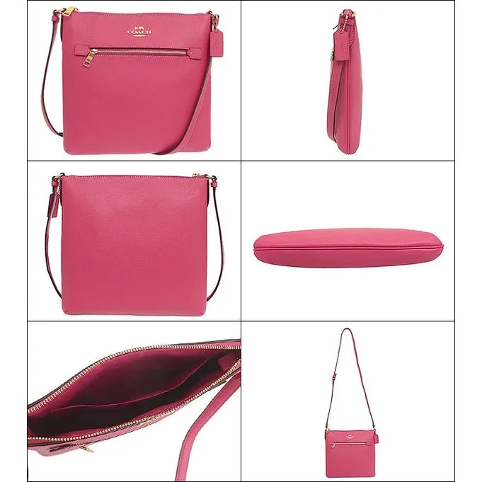 Coach cross grain leather Rowan file bag cf1556