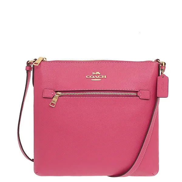 Coach cross grain leather Rowan file bag cf1556