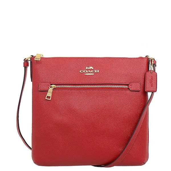 Coach cross grain leather Rowan file bag cf1556