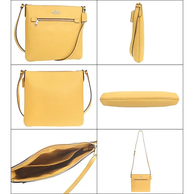 Coach cross grain leather Rowan file bag cf1556