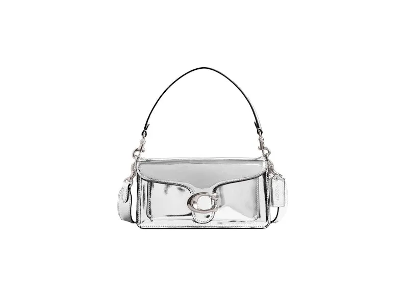 Coach Tabby Shoulder Bag 20 Silver/Silver