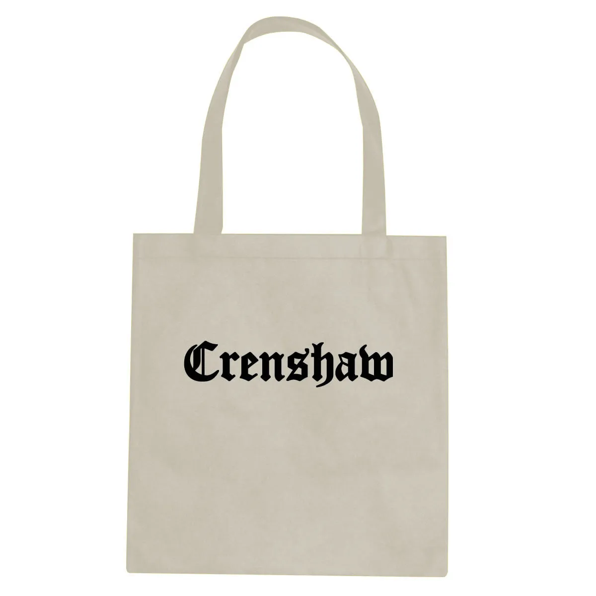 Crenshaw Old English California Tote Bag
