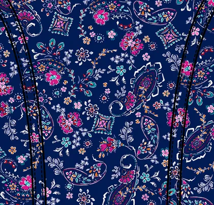 EDS Signature - Women's V-Neck Print Top