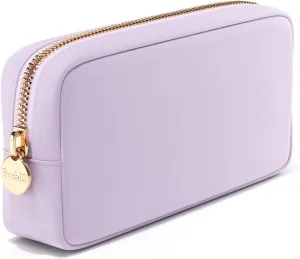 Embla Makeup Bag Travel Cosmetics Pouch and Toiletry Bag, Nylon Zipper Pouch Purse, Cute Make Up Organizer Storage Tote for Women Girls, Waterproof Travel Skincare Case, Small Makeup Bags,Orchid