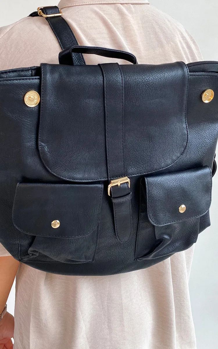 Faux Leather  Handbag
