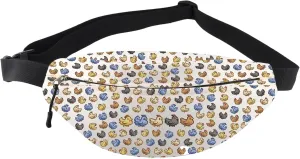 Game Inspired Belt Bag College Style Video Game Waist Pack Pixel Chicken Lovers Messenger Bag Pelican Town Fanny Pack(5ChickenWaist-S)