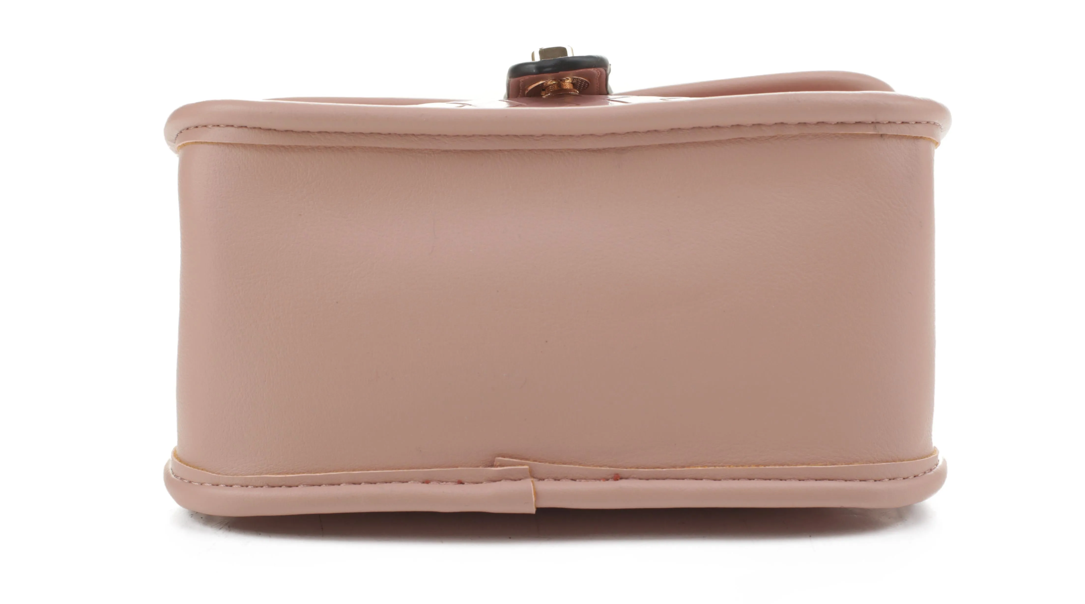 HL20262 Embossed Woven Turn Lock Satchel