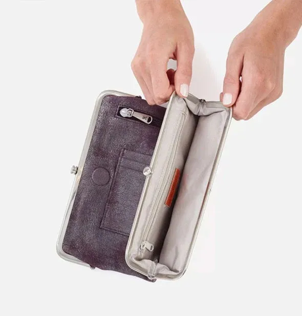 Hobo - Lauren Clutch-Wallet - Plum Graphite