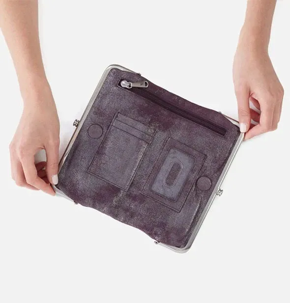 Hobo - Lauren Clutch-Wallet - Plum Graphite