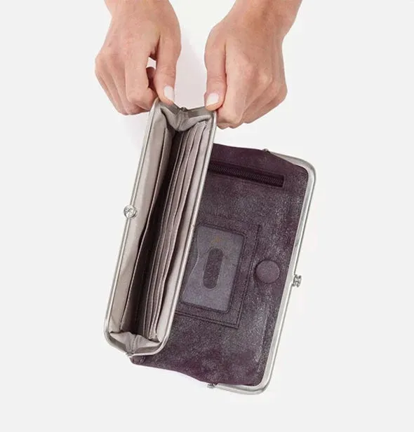 Hobo - Lauren Clutch-Wallet - Plum Graphite