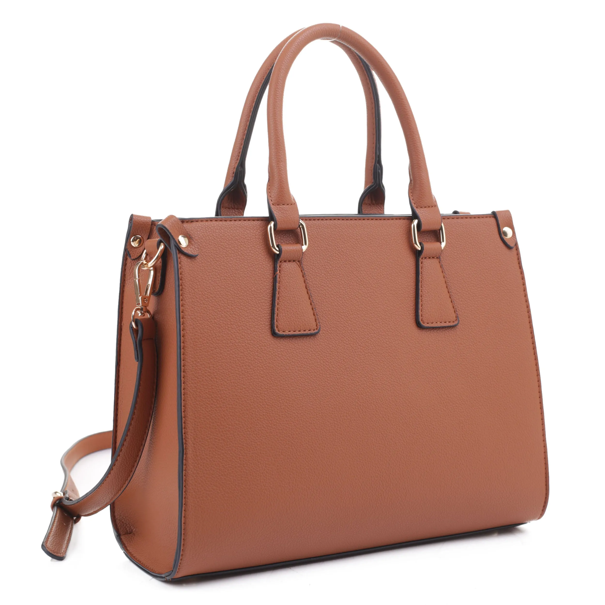 MT20351 Simple Satchel with Shoulder Strap