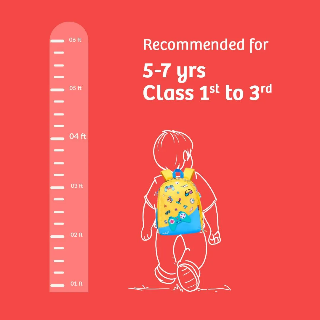 Rabitat Smash School Bag 14.5" - Spunky