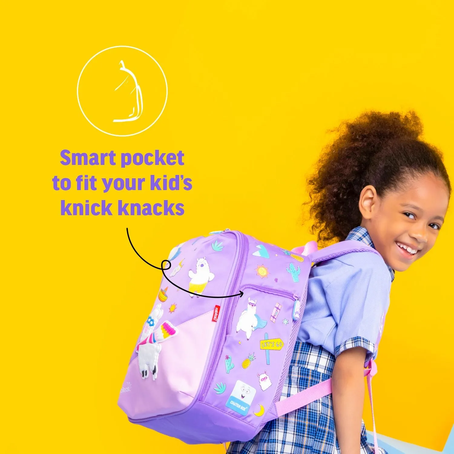 Rabitat Smash School Bag 14.5" - Spunky