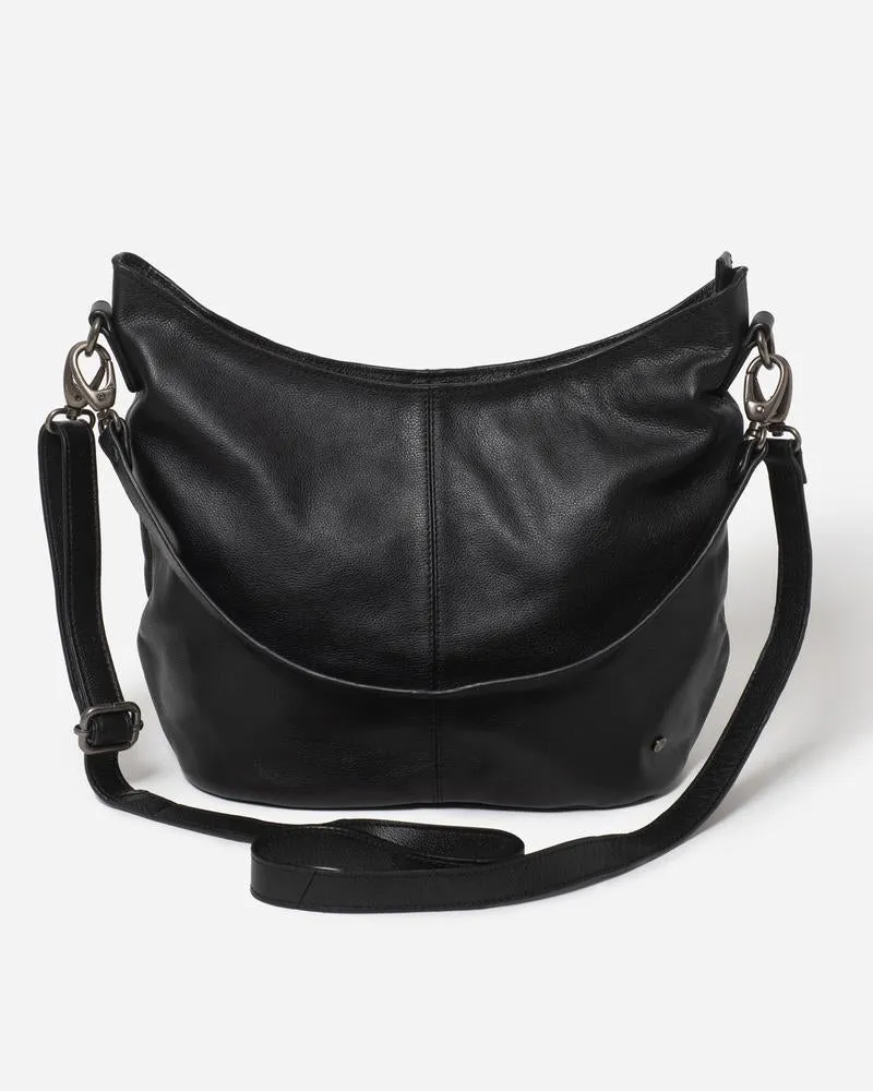 Stitch & Hide Frankie Black Leather Bag