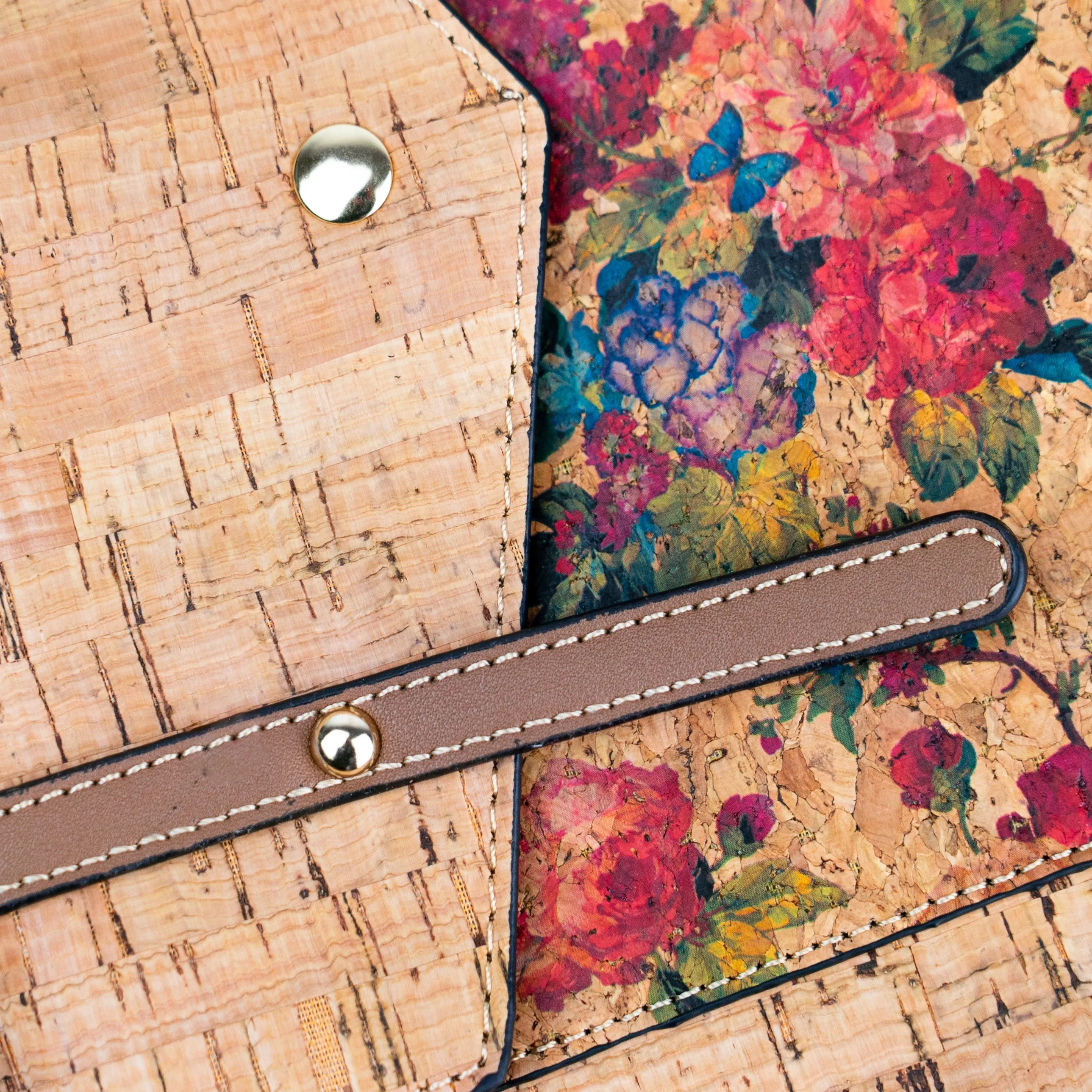 Sustainable Style Statement: Printed Cork Tote Bag (6 Unique Designs) BAG-2333