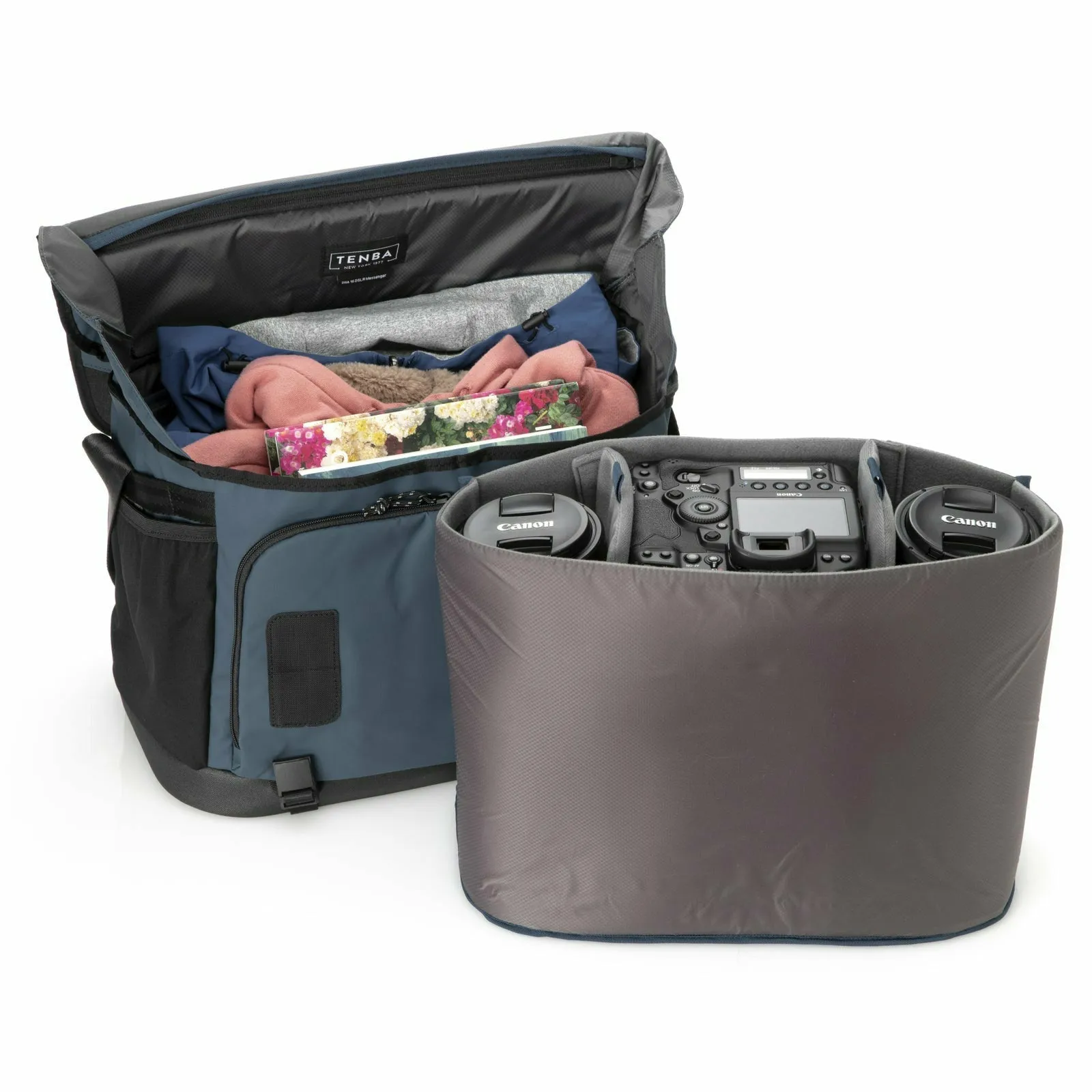 Tenba DNA 16 DSLR Messenger Bag - Blue