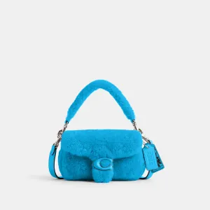 The Lil Nas X Drop Tabby Shoulder Bag 18 In Shearling
