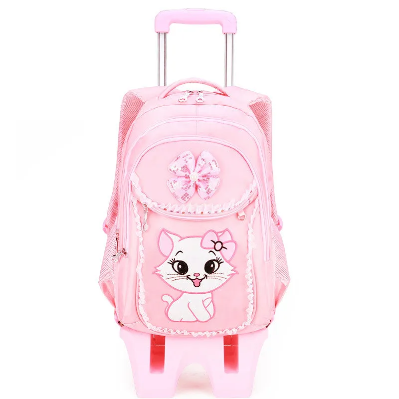Trolley School Bag, Elementary School Students Children