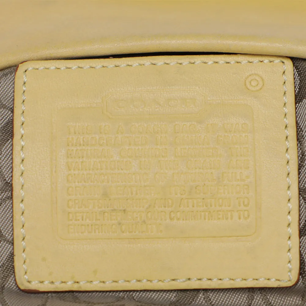 Vtg Y2K Coach Butter Leather Mini Shoulder Bag